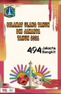 Poster HUT Jakarta Ke 494