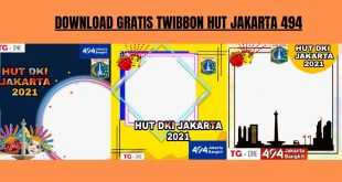 Twibbon Hut Jakarta Ke 494