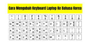 Cara Mengubah Keyboard Laptop Ke Bahasa Korea