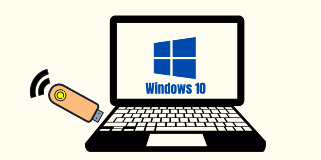 Cara Menggunakan Modem Di Laptop Windows 10