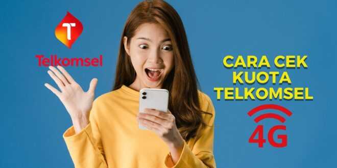 Cara Cek Kuota Telkomsel 4G