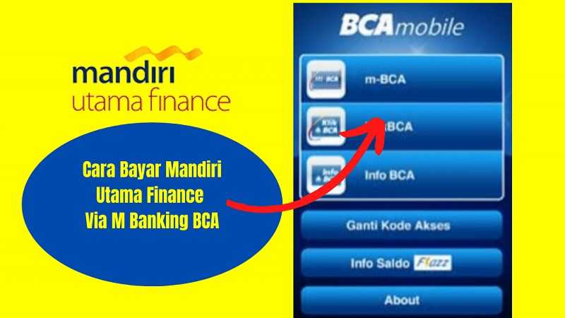 6 Cara Bayar Mandiri Utama Finance Via M Banking BCA | TopGlobal1