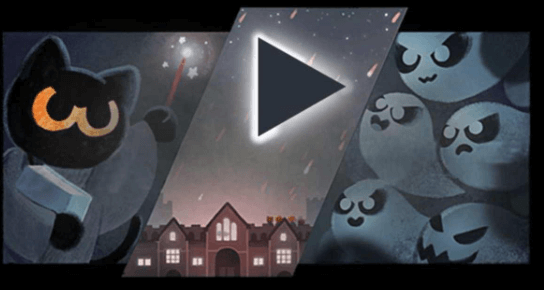 Google Doodles Halloween Game 