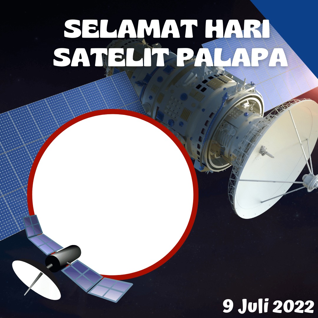 Twibbon Hari Satelit Palapa 2022