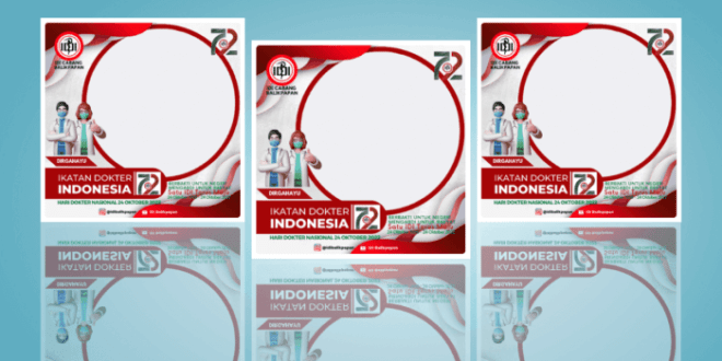 Twibbon Hari Dokter Indonesia 2022 Terbaru