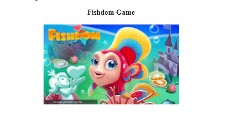 Fishdom Game
